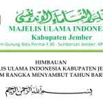Himbauan MUI Kabupaten Jember Menyambut Tahun Baru 2026